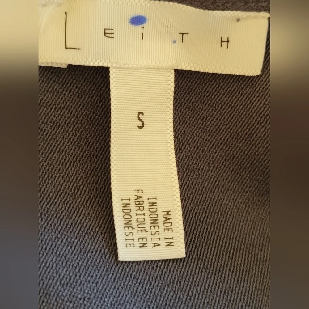 Leith Blue Flare Sleeve keyhole Back Dress-Size Small - Picture 2 of 7